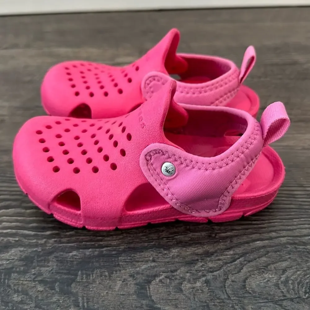 Joybees Toddler 9 Pink Tatum River Pull-On‎ Sandal NWOT